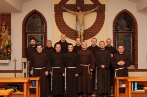 Braci klerycy w roku akademickim 2012/2013
